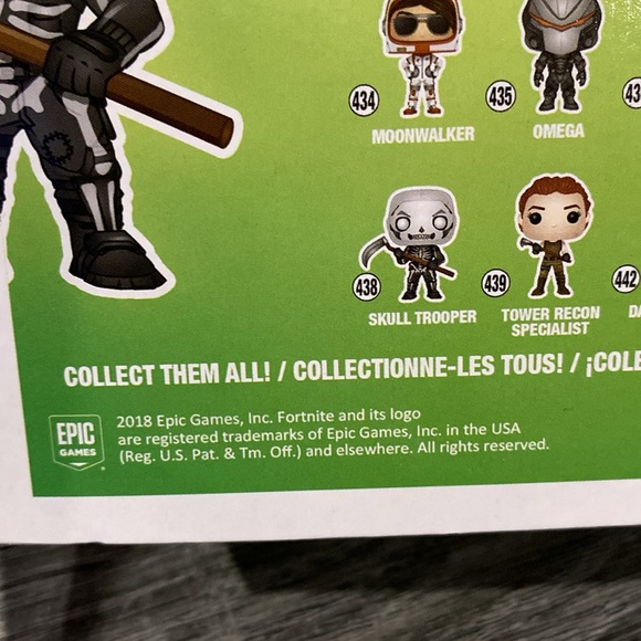 Funko Pop! Games | Fortnite #438: Skull Trooper - Collectable Vinyl Figure - Picture 12 of 12